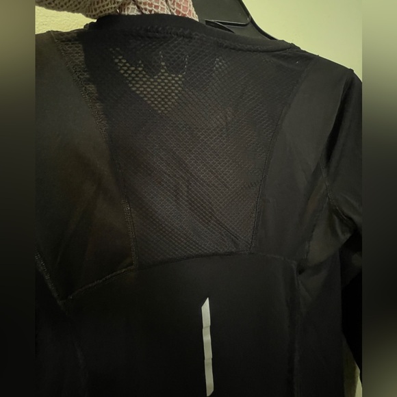 Old Navy Vintage GoDry Active Black Long Sleeve Top - Picture 8 of 12